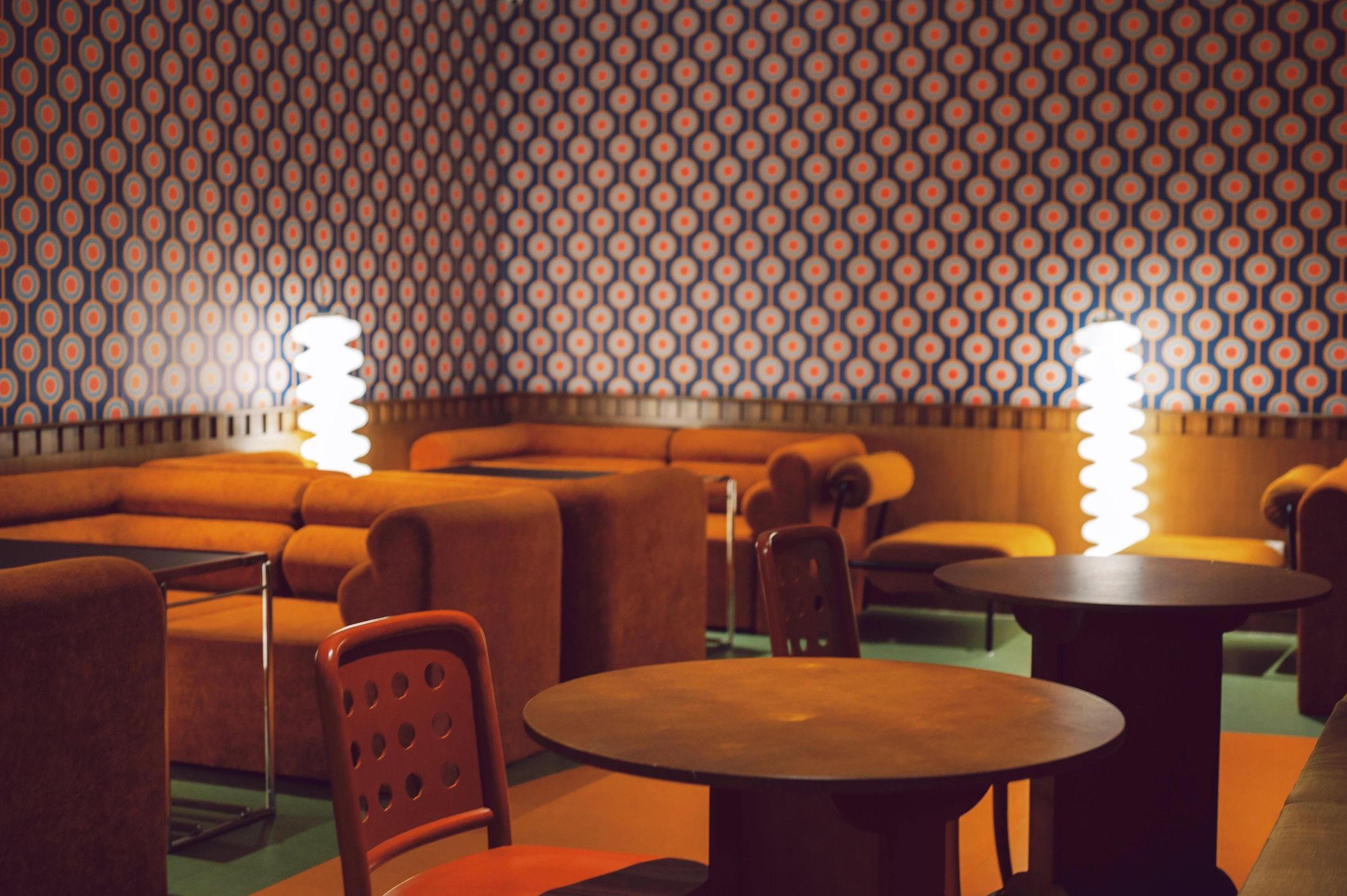 French cafe interior